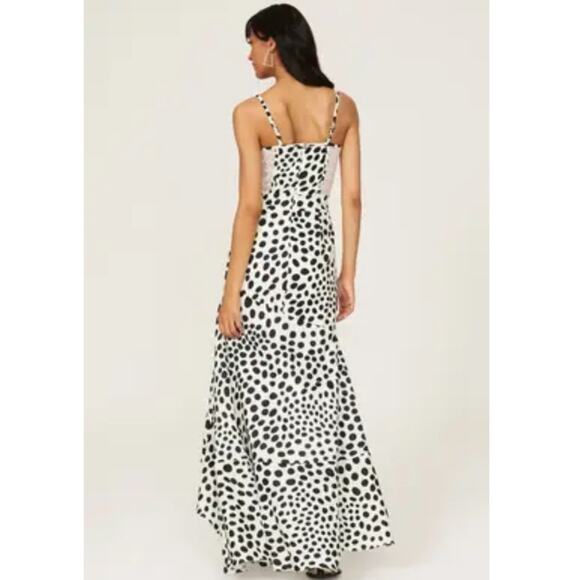 PatBO BOSSA LACE TRIM CORSET MAXI DRESS Size 4 S - Picture 4 of 9